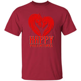 Horse Heart Happy Valentines G500 5.3 oz. T-Shirt