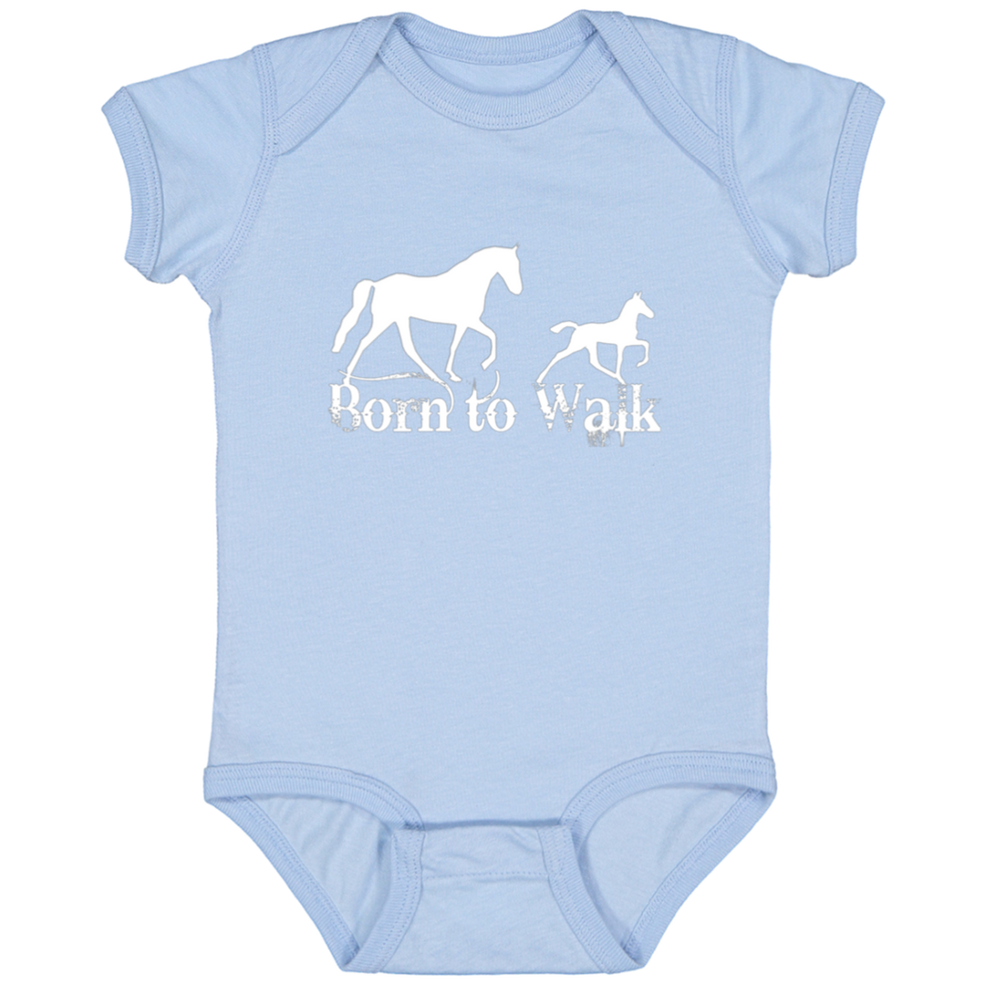 BORN TO WALK 4424 Infant Fine Jersey Bodysuit