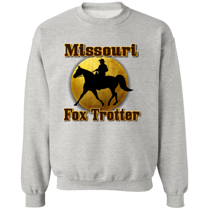 MISSOURI FOX TROTTER 1 Z65x Pullover Crewneck Sweatshirt 8 oz (Closeout)