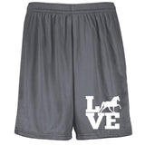 Love (TWH Pleasure) 1851 Youth Moisture-Wicking Mesh Shorts