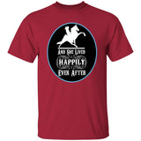 SHE LIVED HAPPY EVERY AFTER TWH PERFORMANCE G500 5.3 oz. T-Shirt