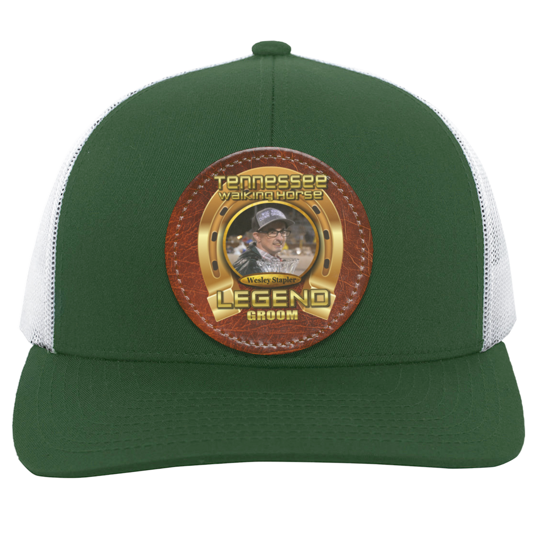 WESLEY STAPLER (TWH LEGENDS) HAT 104C Trucker Snap Back - Patch