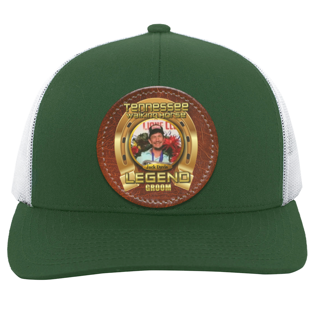 JACK DAVIS (TWH LEGENDS) HAT 104C Trucker Snap Back - Patch