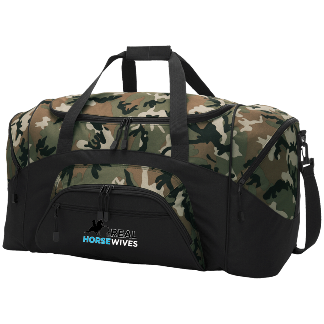 THE REAL HORSE WIVES BG99 Colorblock Sport Duffel