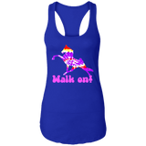 TIE DYE WALK ON NL1533 Ladies Ideal Racerback Tank