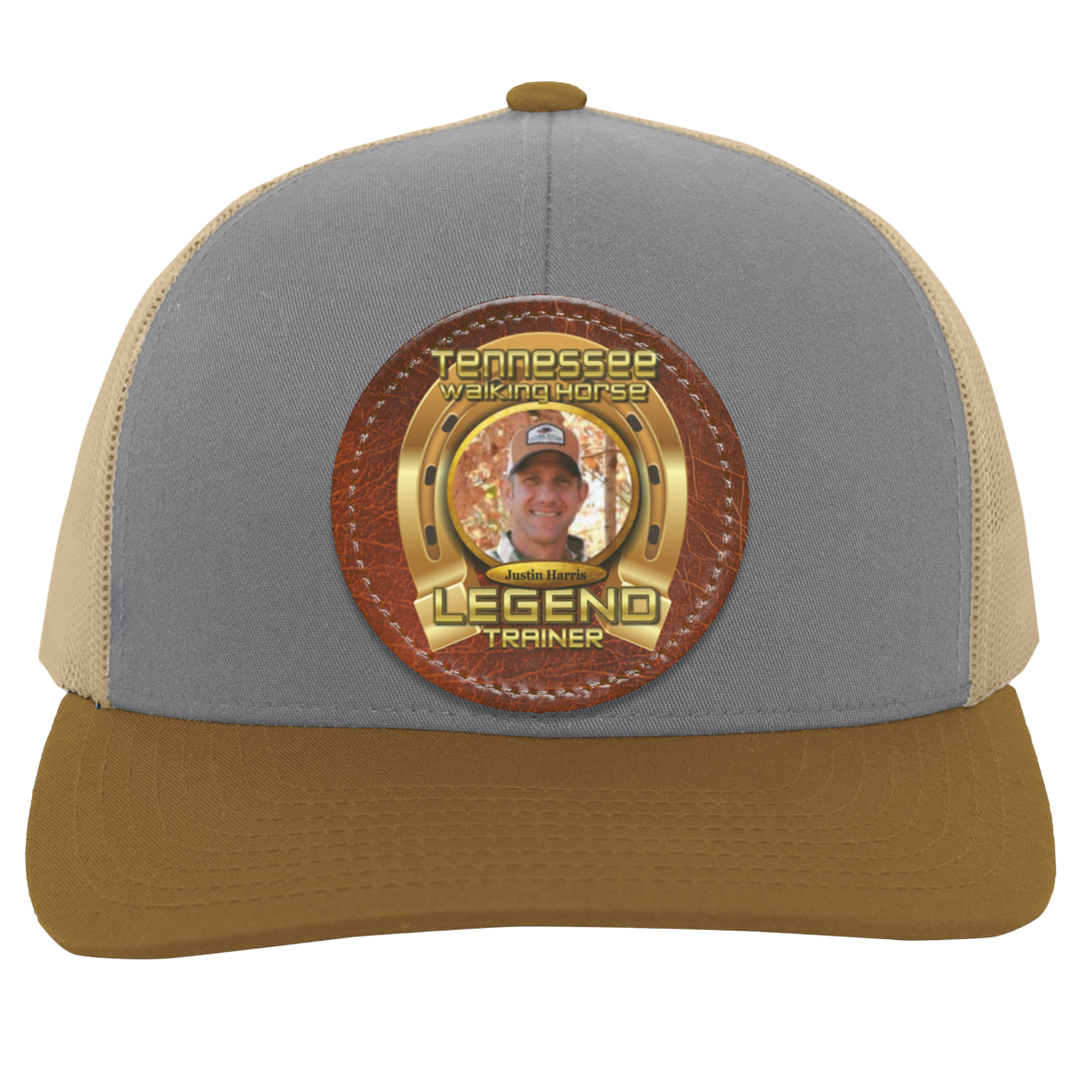 JUSTIN HARRIS (TWH LEGENDS) HAT 104C Trucker Snap Back - Patch