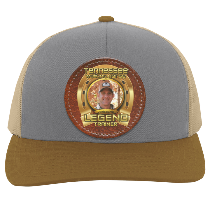 JUSTIN HARRIS (TWH LEGENDS) HAT 104C Trucker Snap Back - Patch