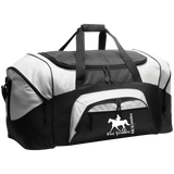 MISSOURI FOX TROTTER (white) 4HORSE BG99 Colorblock Sport Duffel