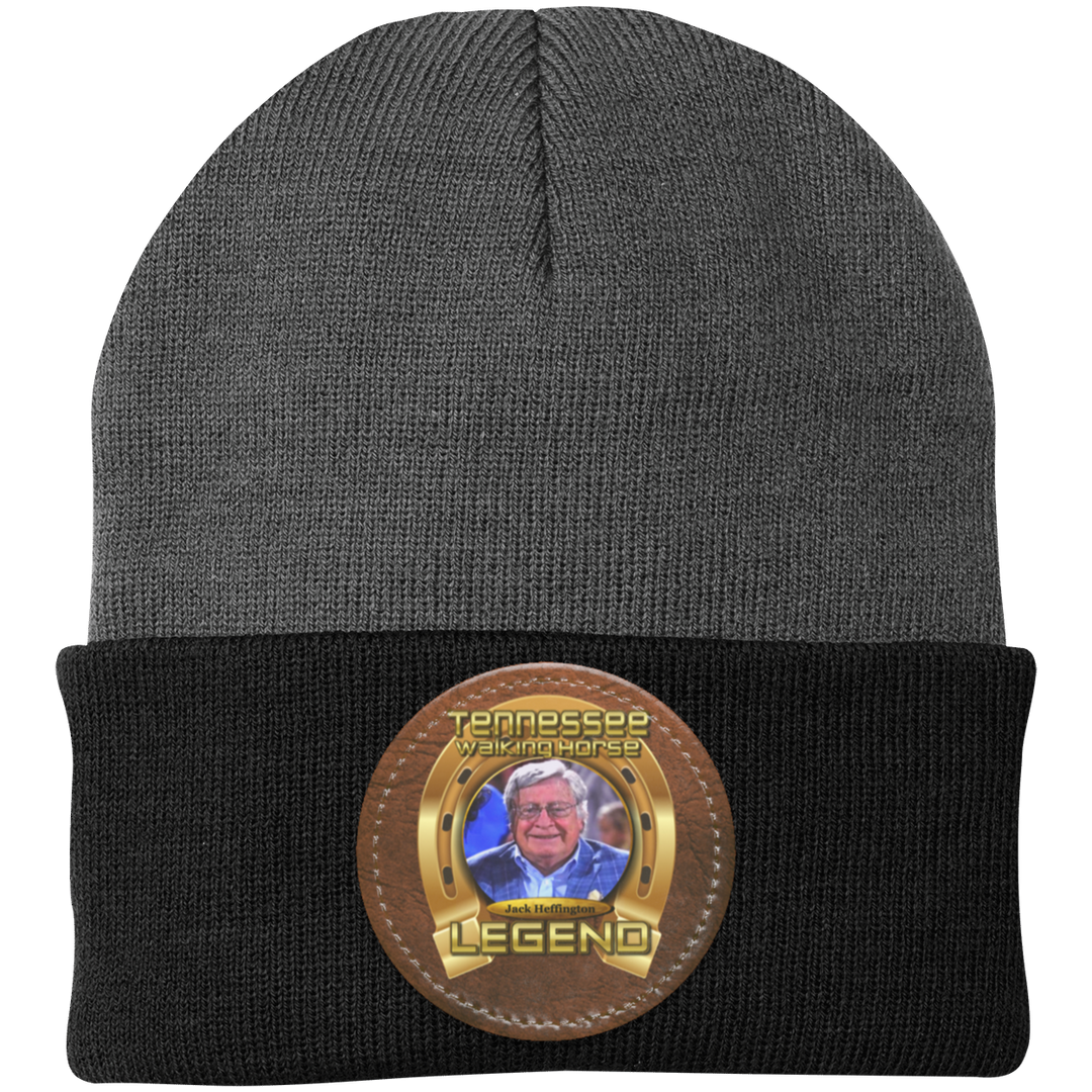 JACK HEFFINGTON (Legends Series) HAT CP90 Knit Cap - Patch