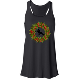 TWH PERFORMANCE CHRISTMAS WREATH B8800 Flowy Racerback Tank