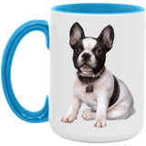 FRENCHIE PUPPY (5) AM15OZ 15oz. Accent Mug