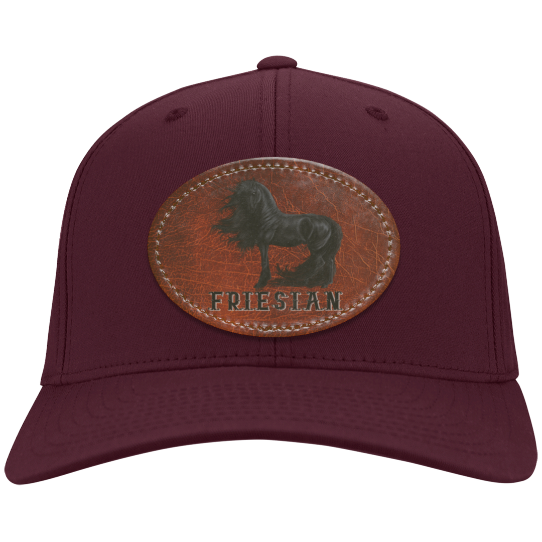 FRIESIAN ON LEATHER CP80 Twill Cap - Patch