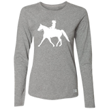 Missouri Fox Trotter LADY FINAL ART WHITE 64LTTX Ladies’ Essential Dri-Power Long Sleeve Tee