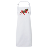 TENNESSEE WALKING HORSE DESIGN 3 JMD (RED PLAID) RP150 Sustainable Unisex Bib Apron