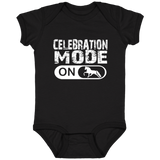 CELEBRATION MODE PLEASURE TWH HORSE (2) 4424 Infant Fine Jersey Bodysuit