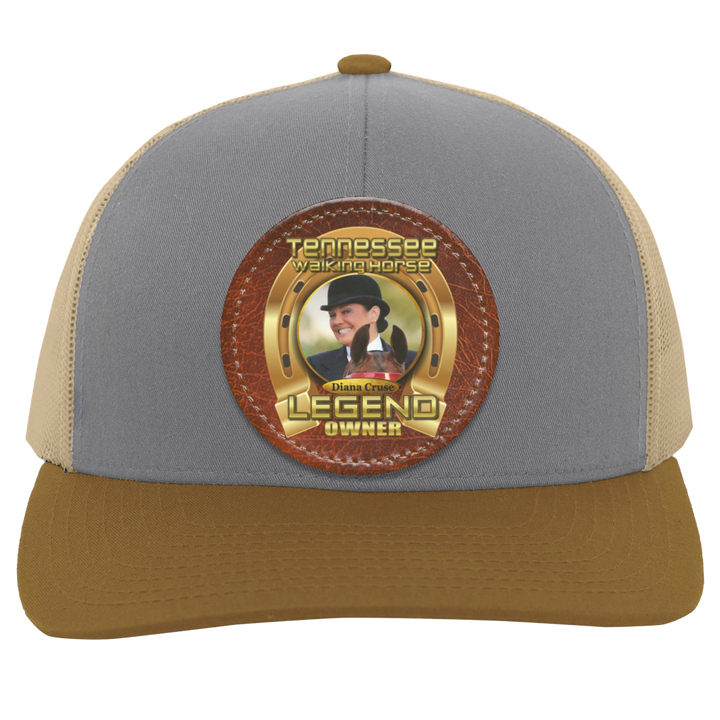 DIANA CRUSE (TWH LEGENDS) HAT 104C Trucker Snap Back - Patch