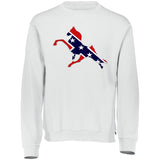 Rebel on the Rail Tennessee Walking Horse Performance 698HBM Dri-Power Fleece Crewneck Sweatshirt
