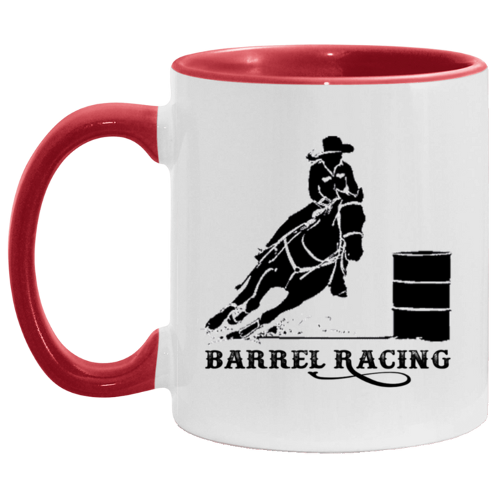 BARREL  ART TUMBLER 4HORSE AM11OZ 11 oz. Accent Mug