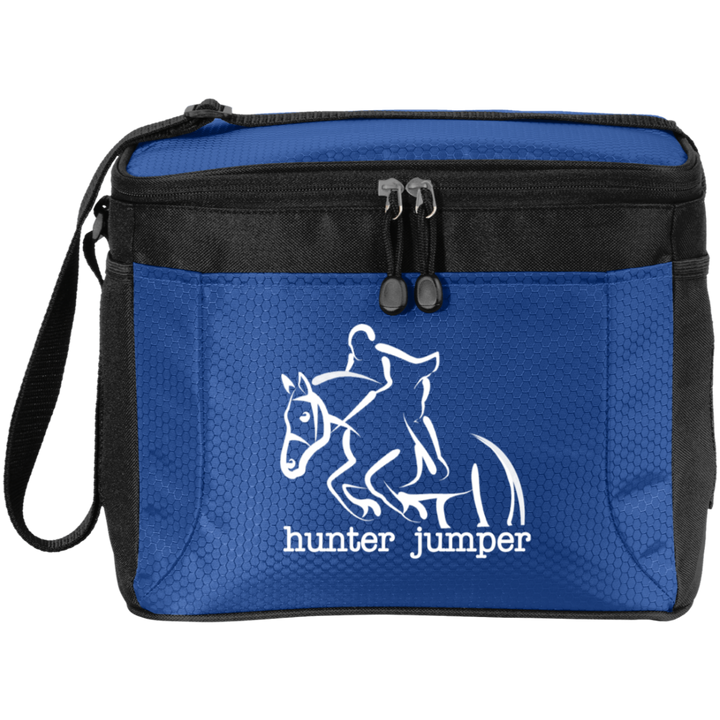 HUNTER JUMPER STYLE 1 (WHITE) 4HORSE BG513 12-Pack Cooler