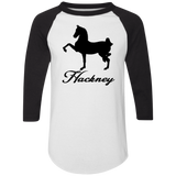 HACKNEY DESIGN 1 (black) 4HORSE 4420 Colorblock Raglan Jersey