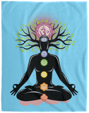 CHAKRAS PLUSH BLANKET (12 STYLES AND SIZES)