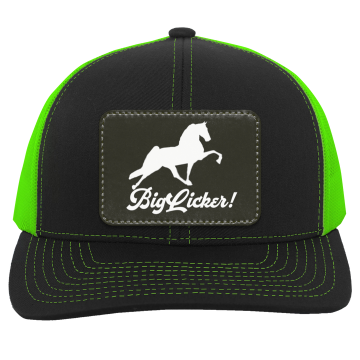 BIG LICKER OVAL 104C Trucker Snap Back - Patch