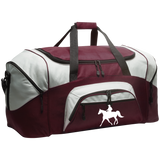 Missouri Fox Trotter WITH MALE RIDER WHITE BG99 Colorblock Sport Duffel