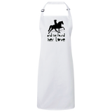 SHE FOUND HER LOVE (TWH pleasure)Bblack art RP150 Sustainable Unisex Bib Apron