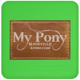 MY PONY NASHVILLE BRAND UN5677 Coaster