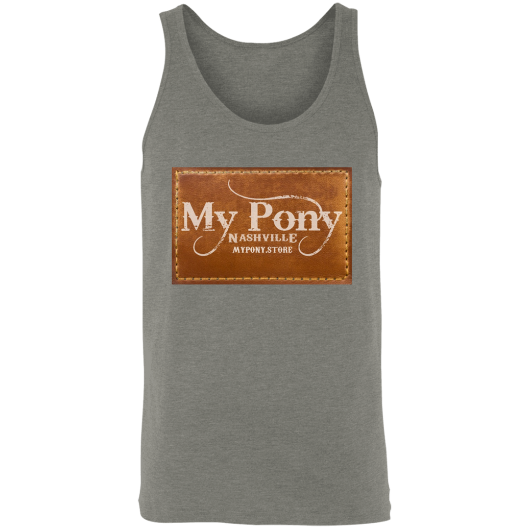 MY PONY NASHVILLE BRAND 3480 Unisex Tank