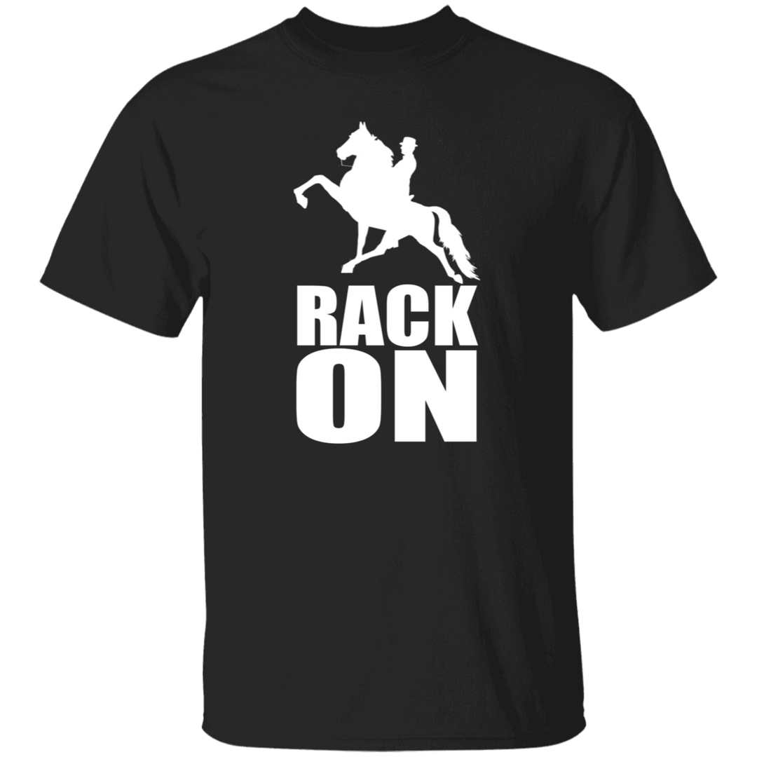 RACK ON RACKING (WHITE ART) G500 5.3 oz. T-Shirt