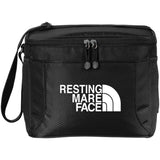 RESTING MARE FACE (white) BG513 12-Pack Cooler