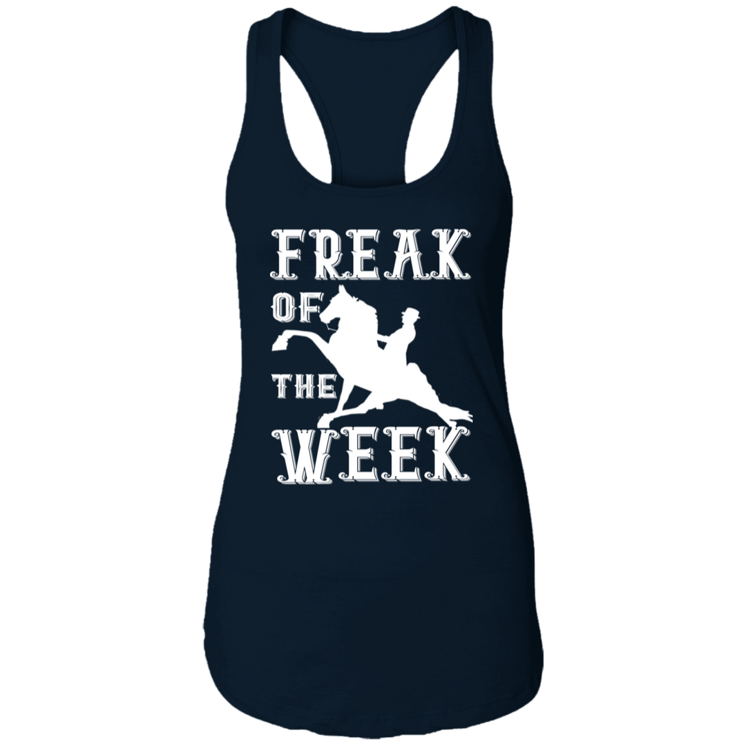FREAK OF THE WEEK (WHITE) NL1533 Ladies Ideal Racerback Tank