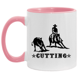CUTTING STYLE 1 4HORSE AM11OZ 11 oz. Accent Mug