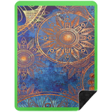 AZTEC 4 BSHL Premium Black Sherpa Blanket 60x80