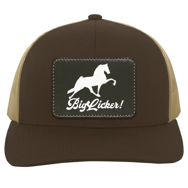 BIG LICKER OVAL 104C Trucker Snap Back - Patch