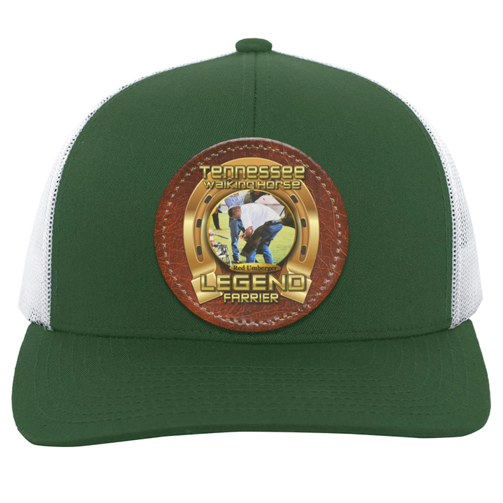 RED UMBERGER (TWH LEGENDS) HAT 104C Trucker Snap Back - Patch