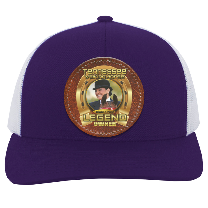 DIANA CRUSE (TWH LEGENDS) HAT 104C Trucker Snap Back - Patch