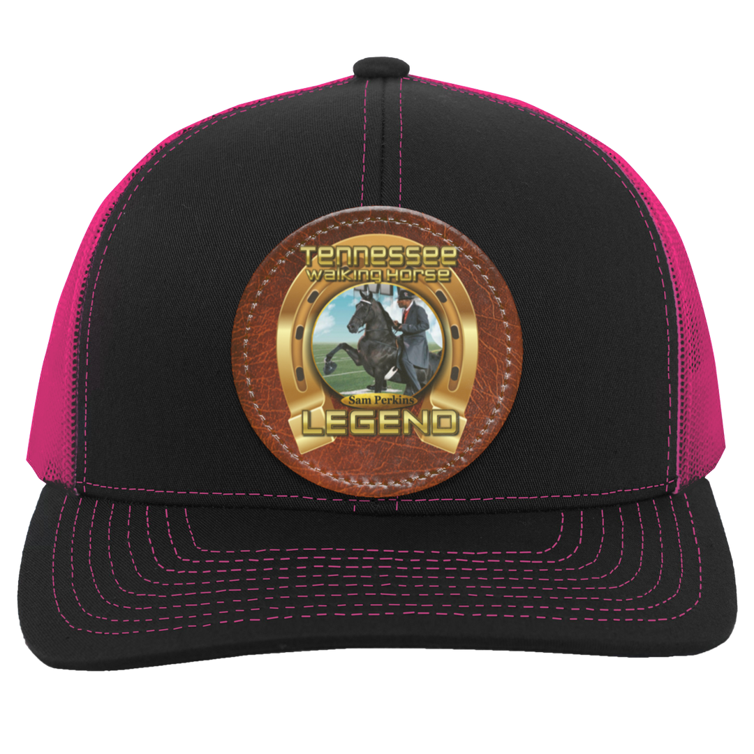 SAM PERKINS (TWH LEGENDS) HAT 104C Trucker Snap Back - Patch