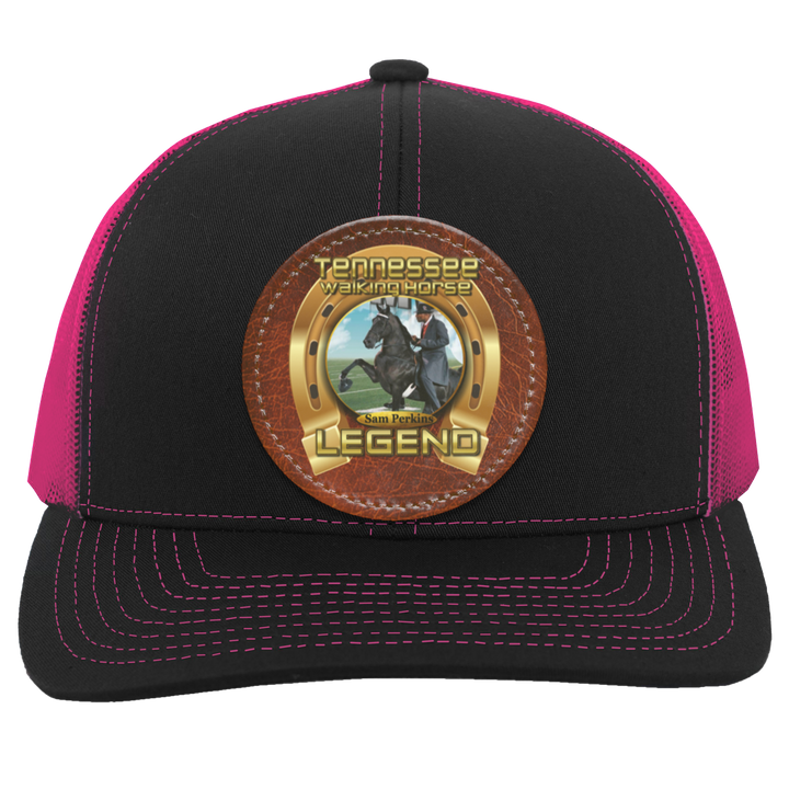 SAM PERKINS (TWH LEGENDS) HAT 104C Trucker Snap Back - Patch