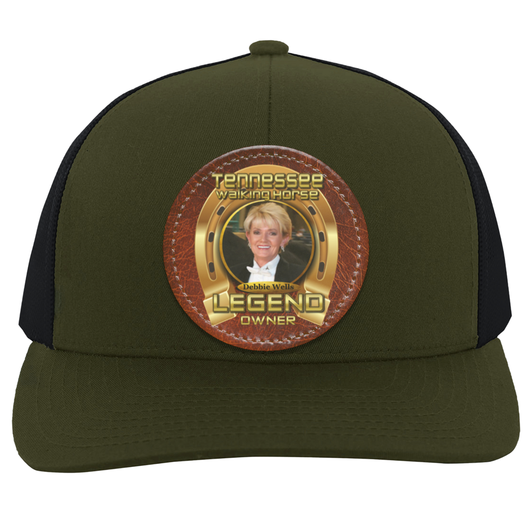 DEBBIE WELLS (TWH LEGENDS) HAT 104C Trucker Snap Back - Patch