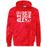 CELEBRATION MODE PLEASURE TWH HORSE (2) CD877 Unisex Tie-Dyed Pullover Hoodie