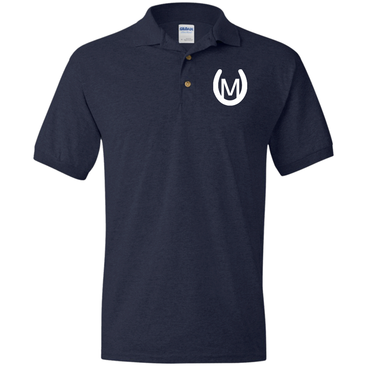 MANES RANCH (white) G880 Jersey Polo Shirt