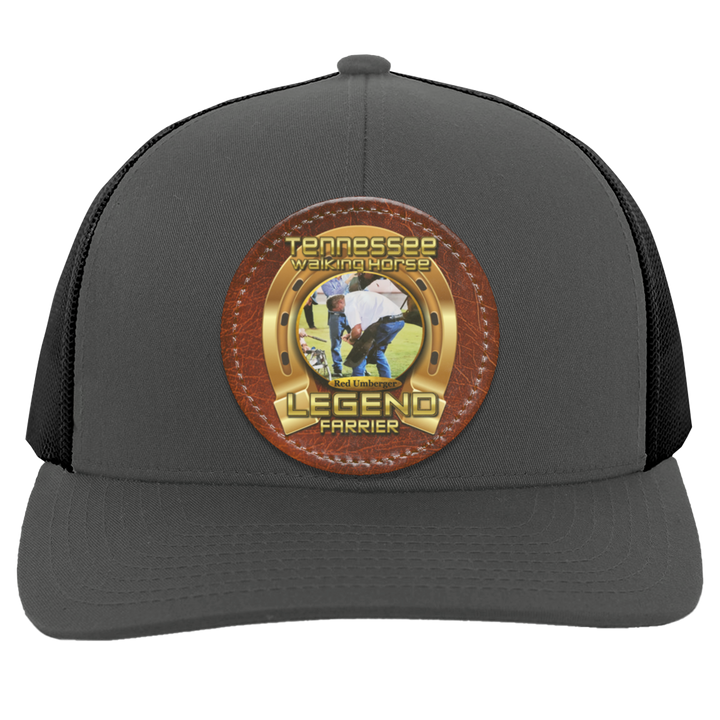 RED UMBERGER (TWH LEGENDS) HAT 104C Trucker Snap Back - Patch