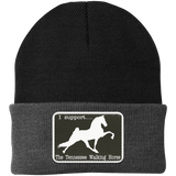 I SUPPORT THE TWH -RECTANGLE CP90 Knit Cap - Patch