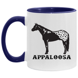 APPALOOSA ART TUMBLER 4HORSE AM11OZ 11 oz. Accent Mug