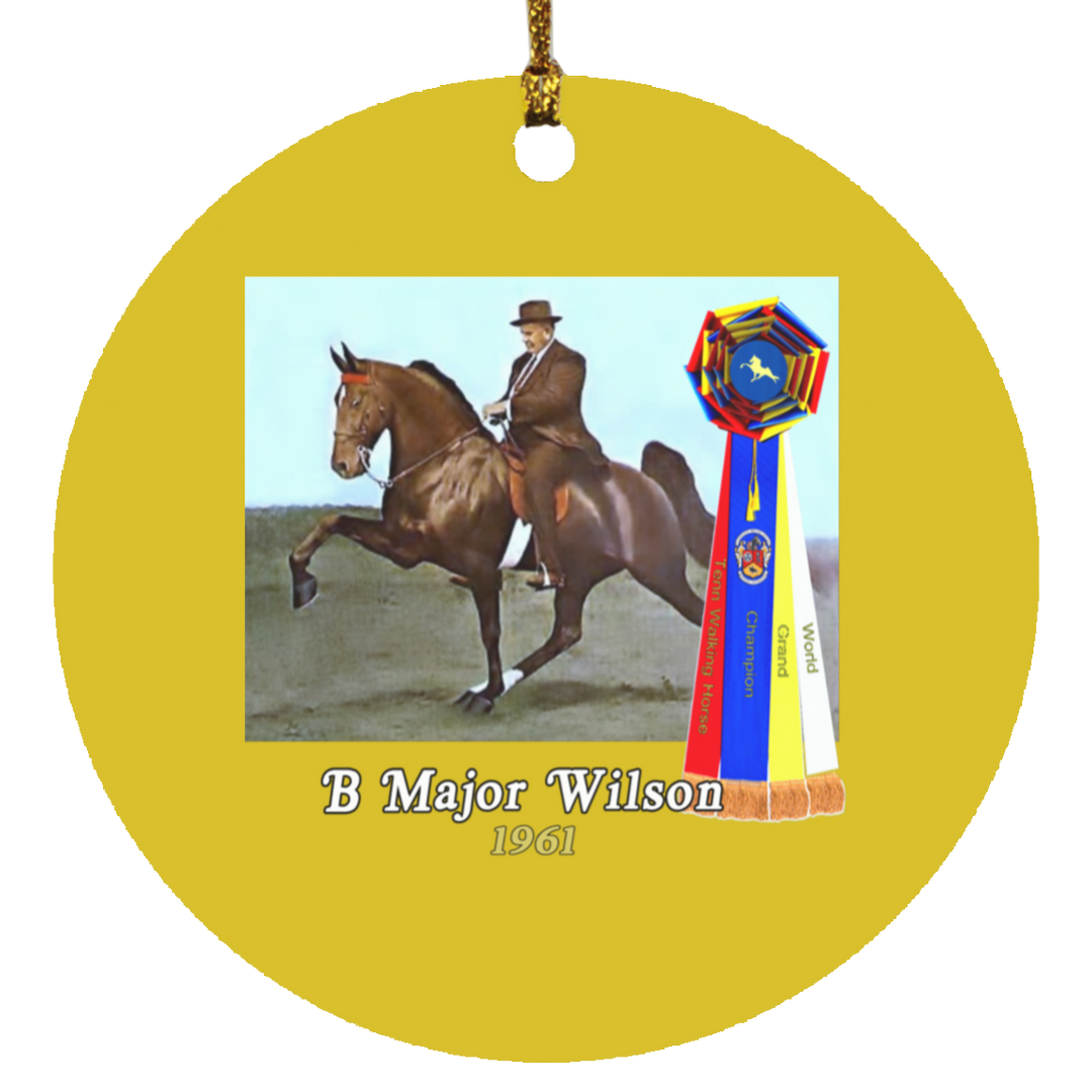 WGC B MAJOR WILSON SUBORNC Circle Ornament
