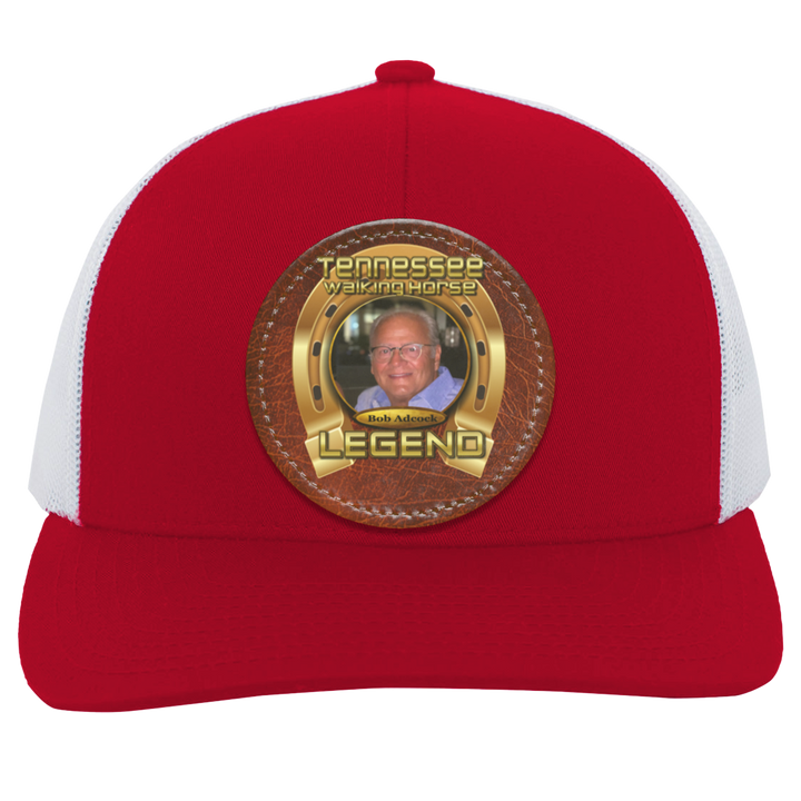 BOB ADCOCK (TWH LEGENDS) HAT 104C Trucker Snap Back - Patch