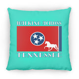 Walking Across Tennessee (Pleasure) ZP18 Large Square Pillow