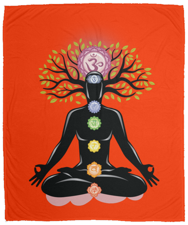 CHAKRAS PLUSH BLANKET (12 STYLES AND SIZES)
